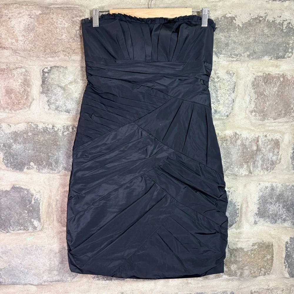 hot pink corset mini dress Oletta Cotton Poplin Strapless Bubble Hem Color:Blush Champagne Package Contents Men's Dress Boots Girls' Holiday Tartan Dress